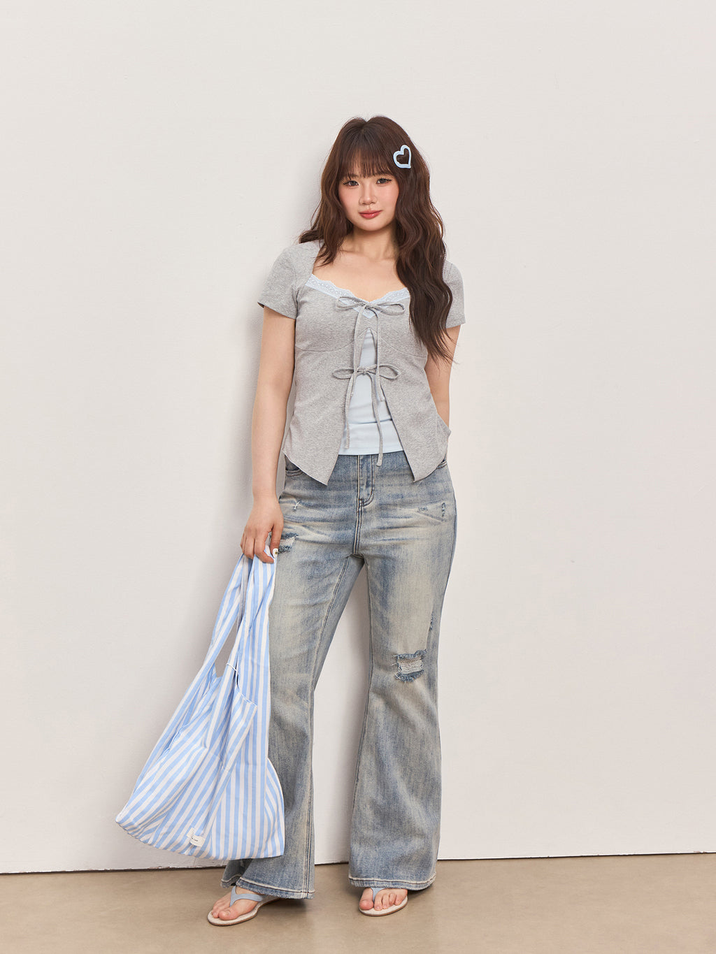 Faux Layer Knit