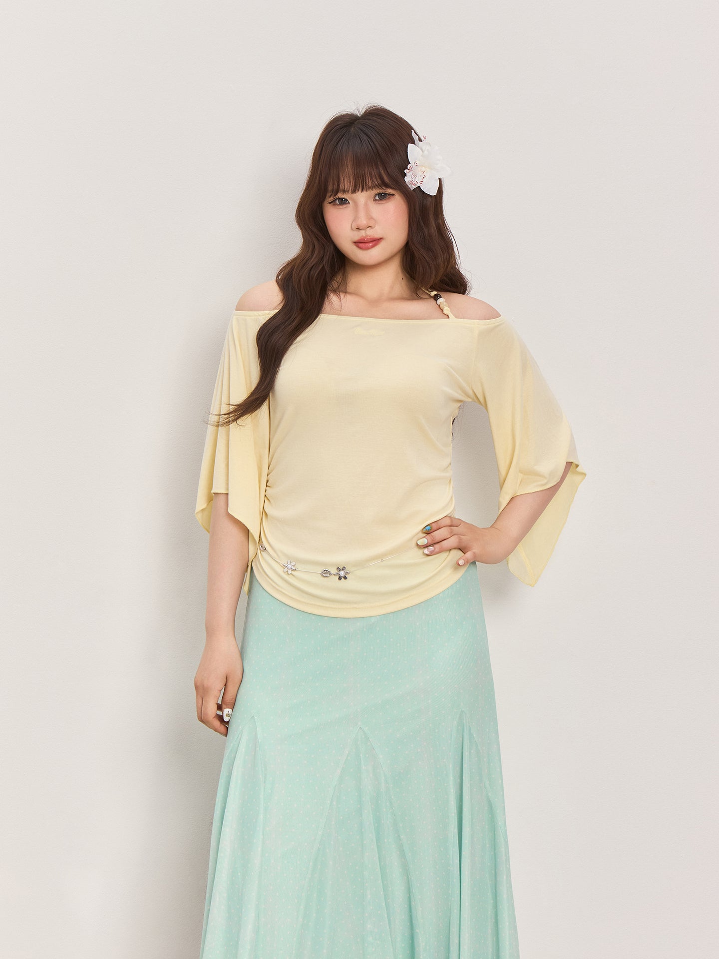 Beaded Short Sleeve